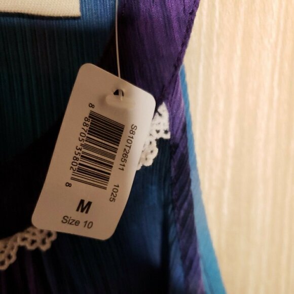 Kidpik Girls Tie Dye Sleeveless Tunic With Fringe - Picture 8 of 8